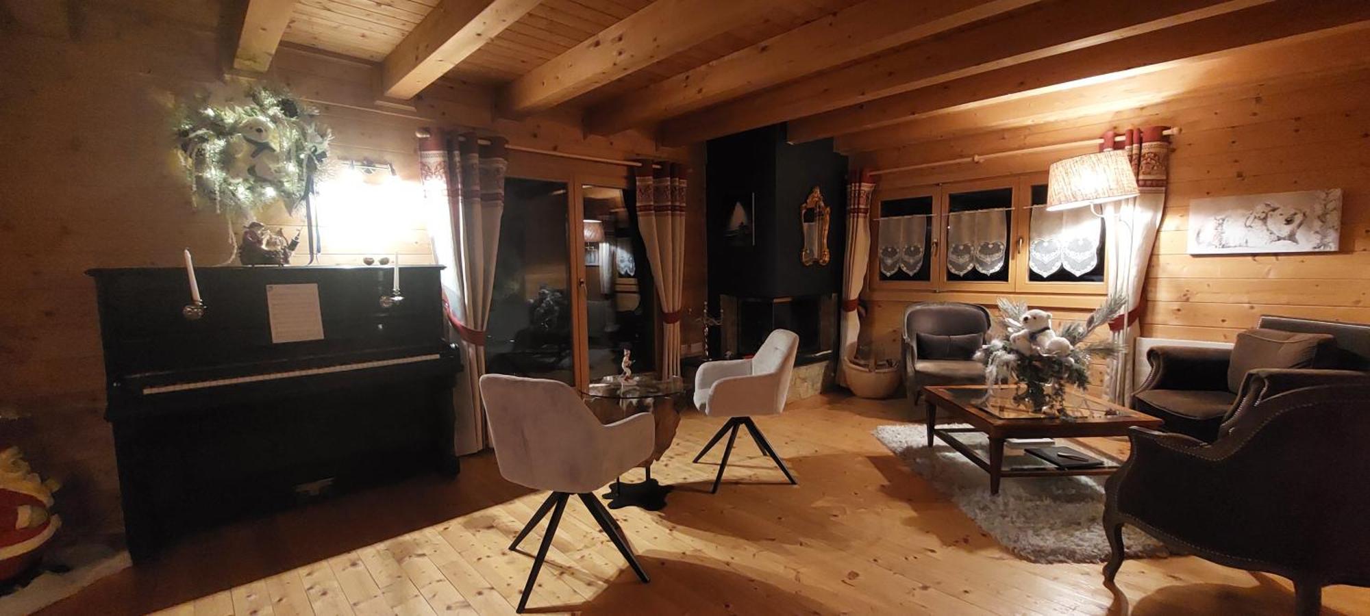 Chambre D'Hotes L'Ours Bleu Les Diablerets Exteriör bild