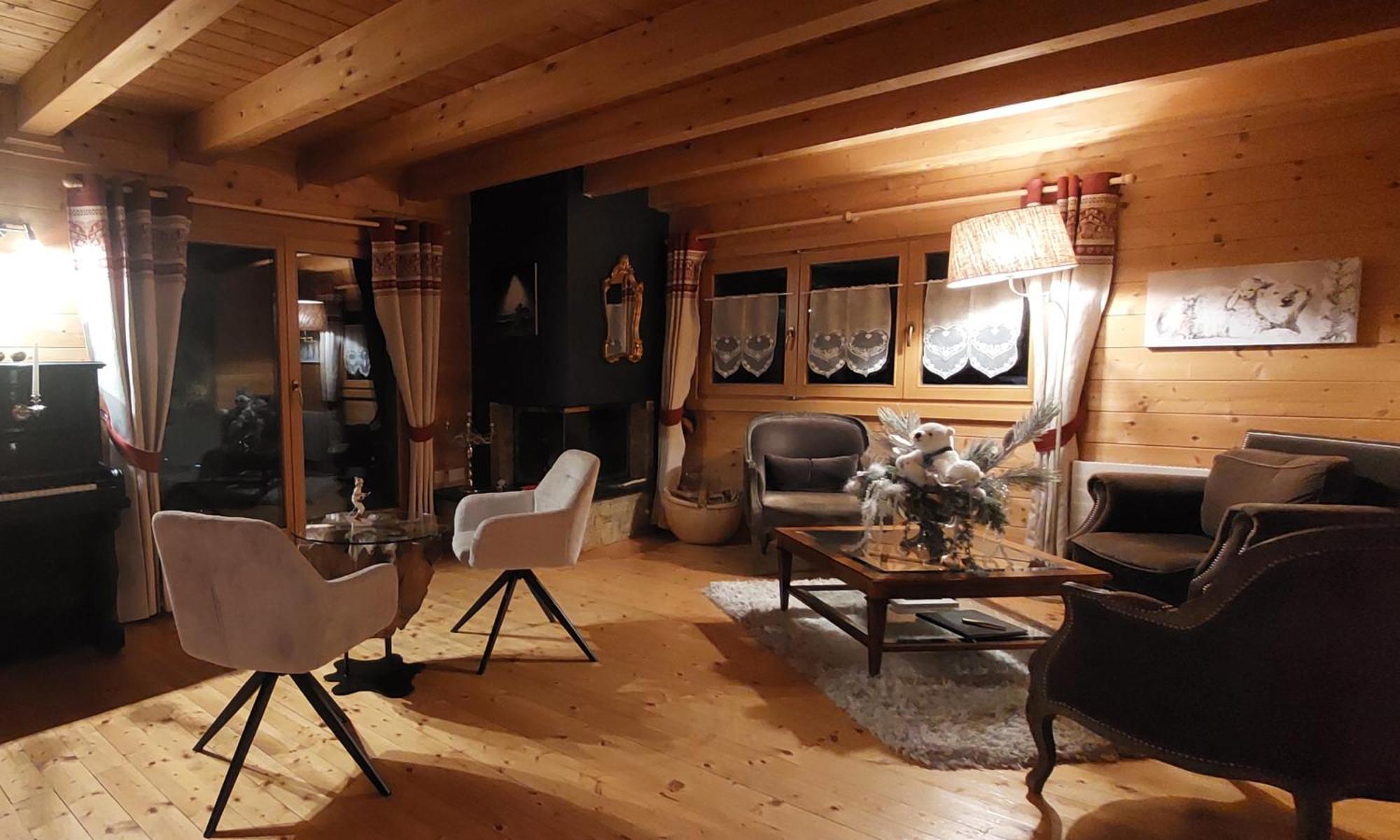 Chambre D'Hotes L'Ours Bleu Les Diablerets Exteriör bild